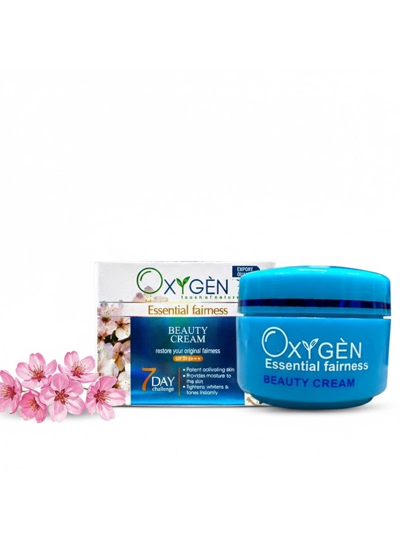 كريم تجميل بعامل حماية من الشمس 30 PA+++ | تحدي 7 أيام لبشرة نضرة ومشرقة وخالية من العيوب